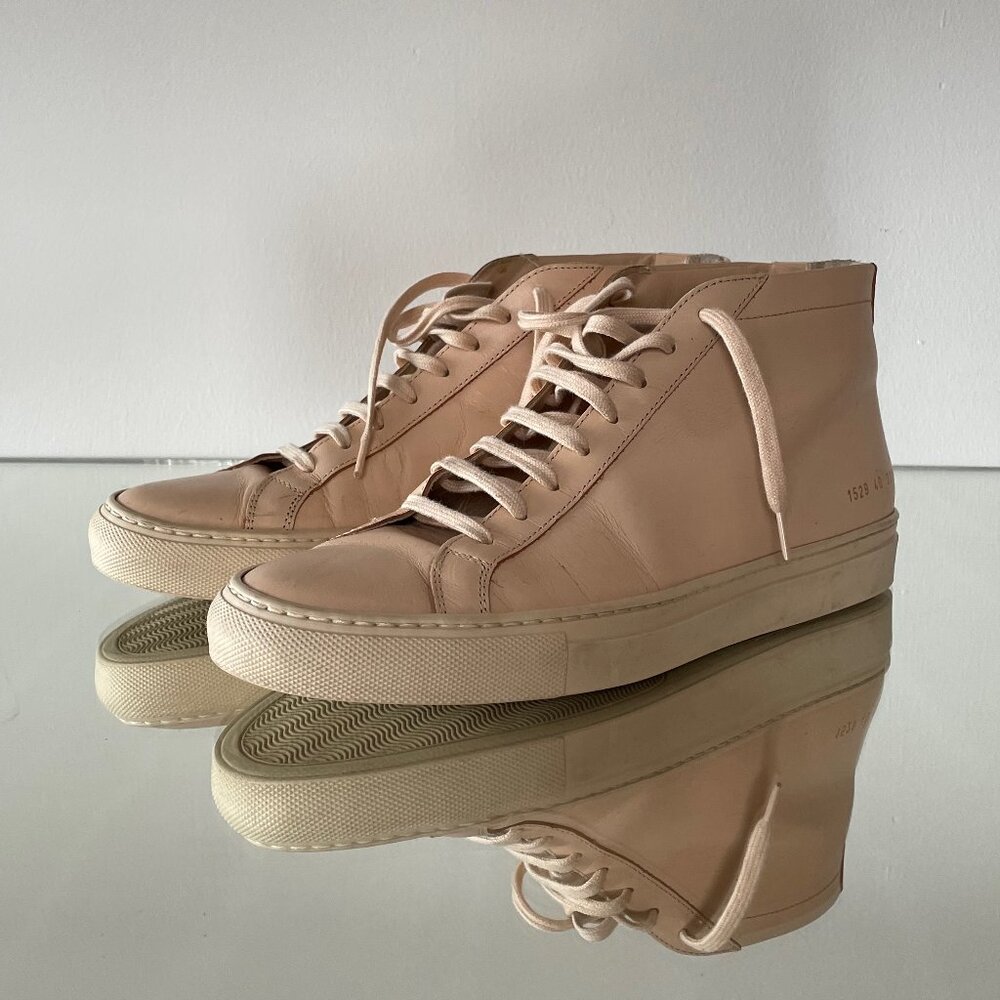 Common Projects Original Achilles Mid in light rose/beige size 40